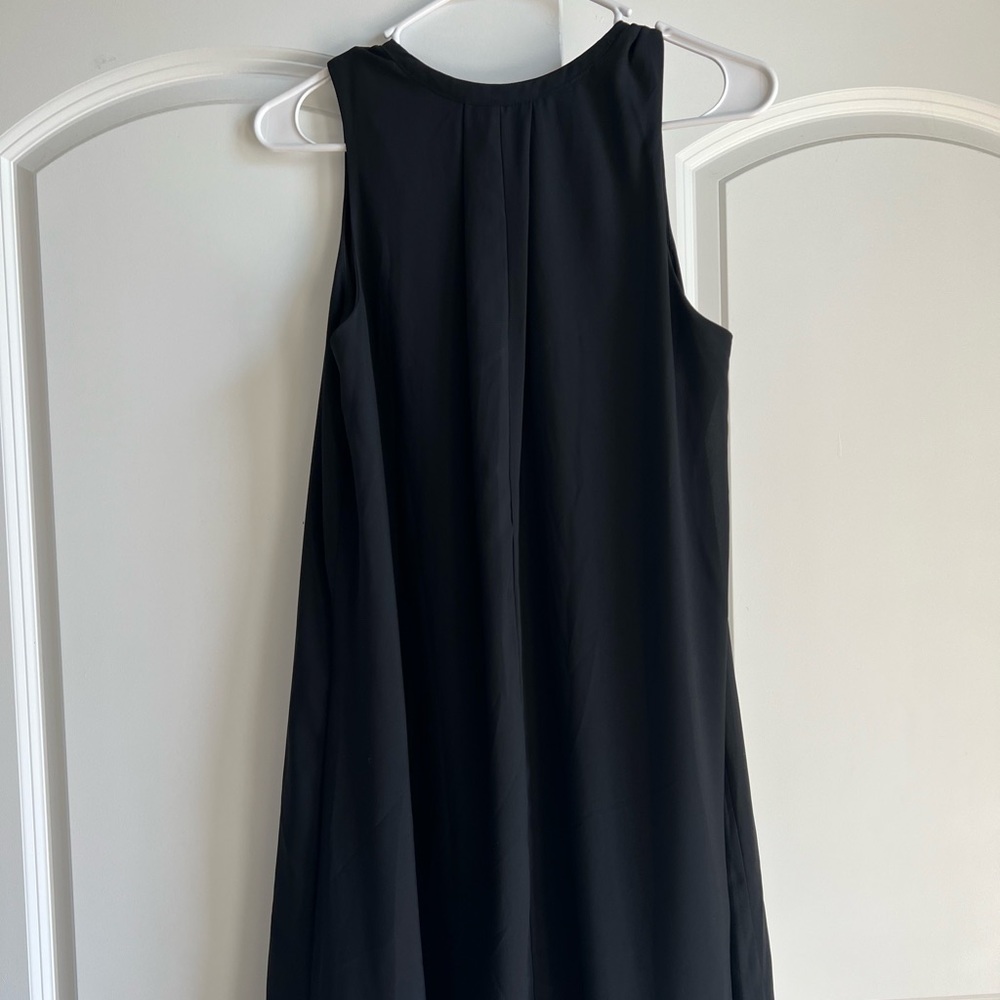 Black sheer dress